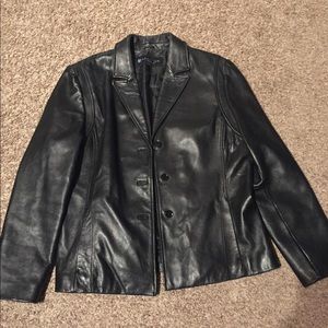 Woman's leather jacket